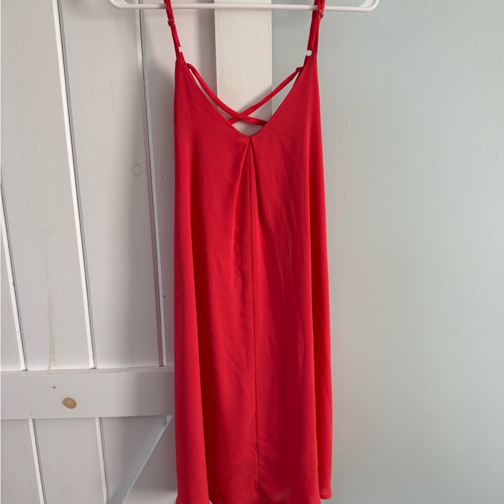 Aina Be Red Midi Dress